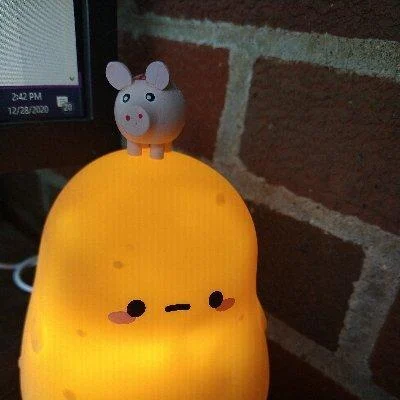 glowing taterly